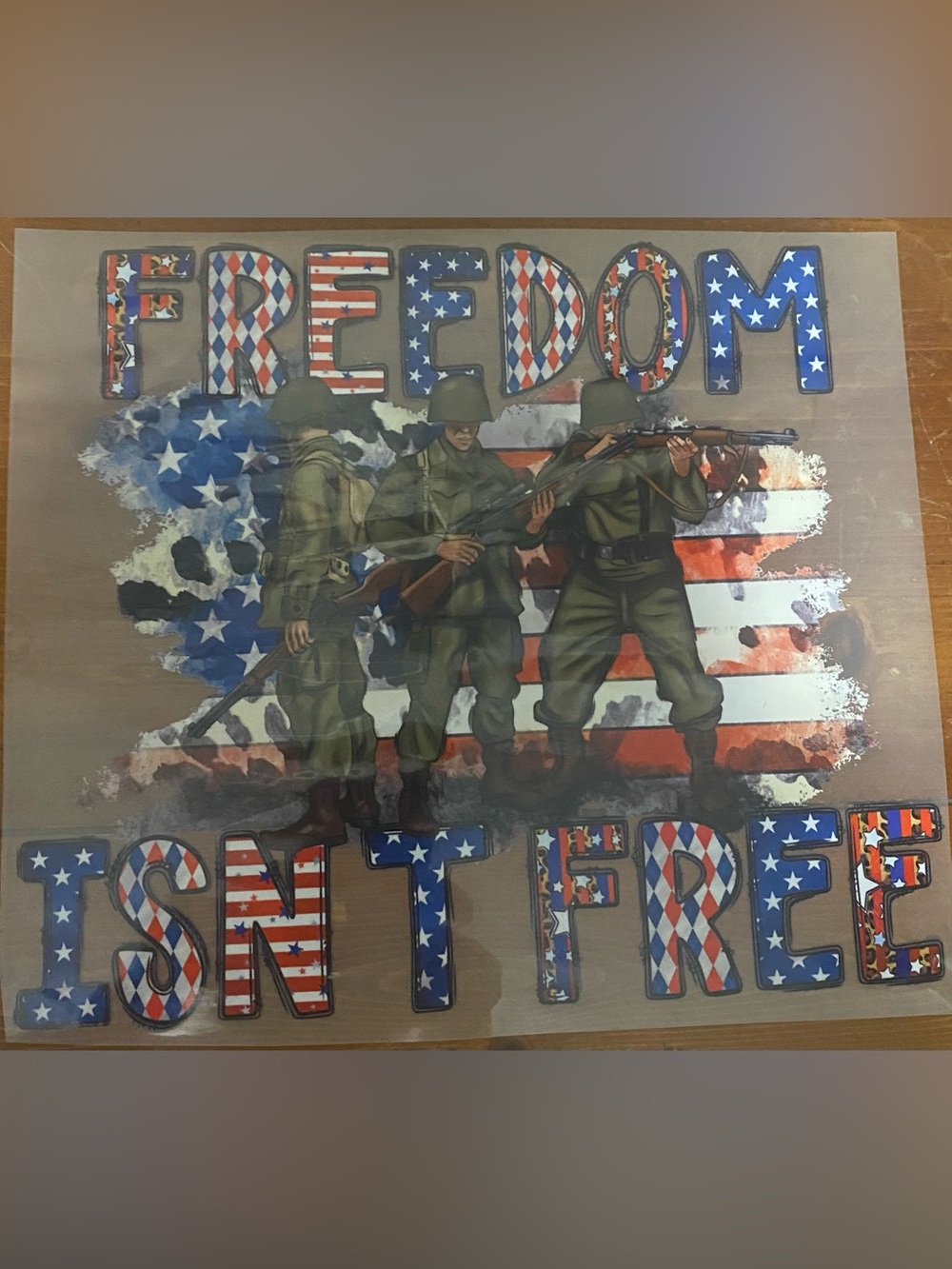 American, Veteran and Freedom